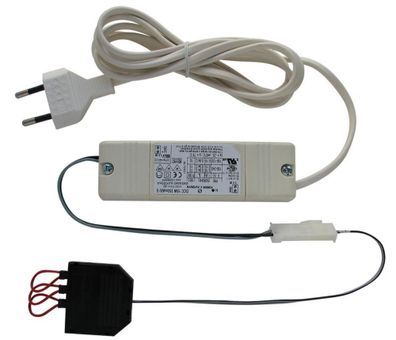 Konverter 15 W für LED Unterbauleuchte Quadra Sun max 4 Leuchten
