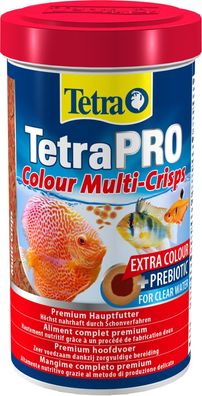 TetraPro Colour Multi Crisps 500ml Farbfutter Futter Crisps