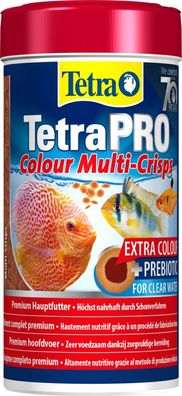 TetraPro Colour Multi Crisps 250ml Farbfutter Futter Crisps