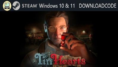 NEU PC Computer Spiel Tin Hearts für Windows 10 11 STEAM Download Code Game Key