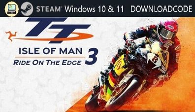 NEU PC Computer Spiel TT Isle of Man Ride on the Edge 3 für Windows 10 11 STEAM