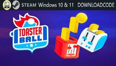 NEU PC Computer Spiel Toasterball für Windows 10 11 STEAM Download Code Game Key