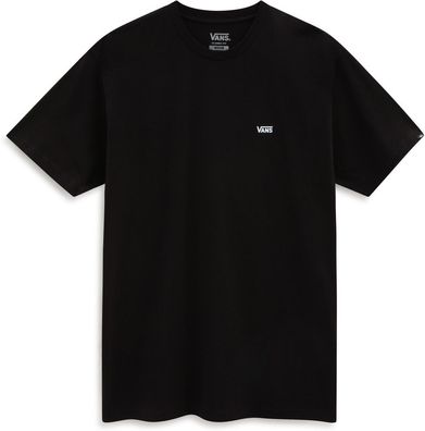 Vans Herren T-Shirt Mn Left Chest Logo Tee Black/White