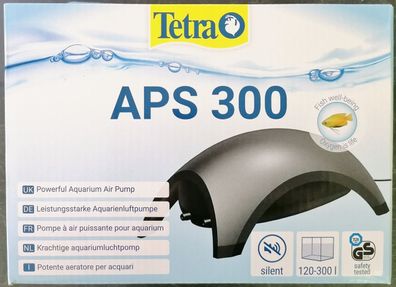 Tetratec APS 300 Membranpumpe Luftpumpe 4,5 Watt 300 Liter/h