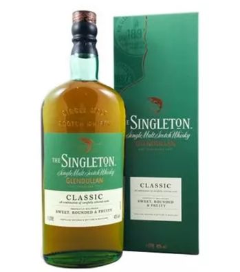 The Singleton of Glendullan Classic Whisky (40 % Vol., 1 Liter)