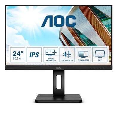 AOC LED-Display 24P2Q - 61 cm (24") - 1920 x 1080 Full HD