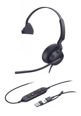 Yealink Headset UH46 Mono USB-C/A