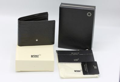 Montblanc Meisterstück Selection Brieftasche 11 cc mit Sichtfach / 106018 / NEU