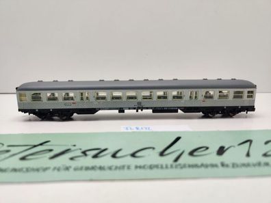 Fleischmann N DC 8122 Nahverkehrswagen 2. Kl Bnrzb778 bis 1984 / DB / OVP