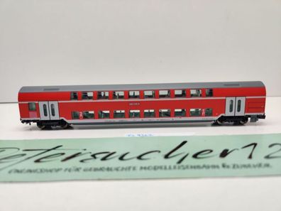 Fleischmann N DC 9367 Doppelstockwagen 1.-2. Kl DABz756 / NEM / DB