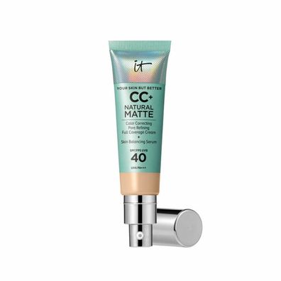 CC+ Natural MATTE cremige Grundierung SPF40 #Light 32 ml
