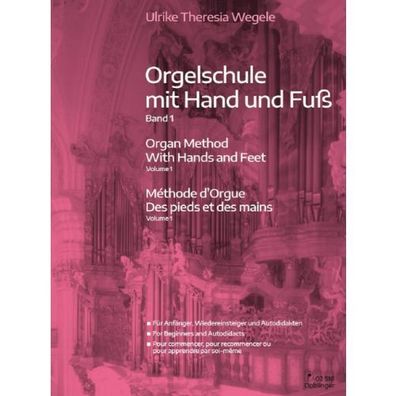 Orgelschule mit Hand und Fuß Band 1 (Wegele) Orgel Noten