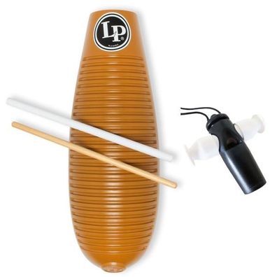 Latin Percussion LP243 Super Guiro mit Samba-Pfeife