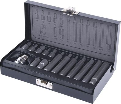 KS TOOLS 10mm Bit-Satz, 15-tlg, Innensechskant