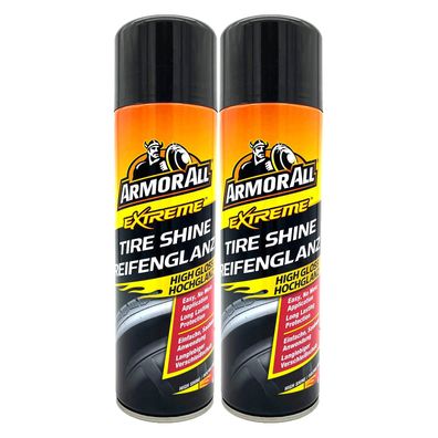 2x Armor All Extreme Auto Reifenglanz Reifenreiniger Reifen Reiniger Hochglanz