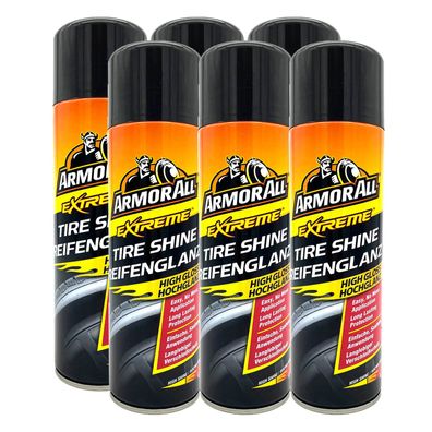 6x Armor All Extreme Auto Reifenglanz Reifenreiniger Reifen Reiniger Hochglanz