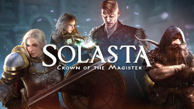 Solasta Crown of the Magister (PC-MAC, 2021, Nur Steam Key Download Code) Keine DVD