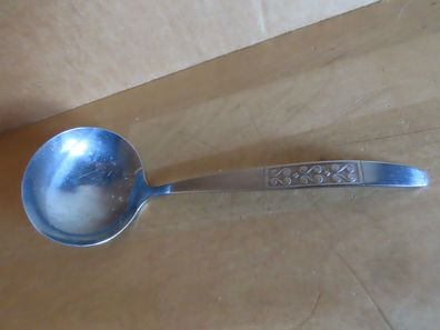 Soßenlöffel kurzer gebogener Griff Muster II.C