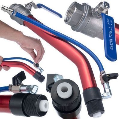 Rosfix Spritzpistole V1 für Putzmaschine MultiSpray PRMS3.7/MS4000/PRMS4 | 1 Düse