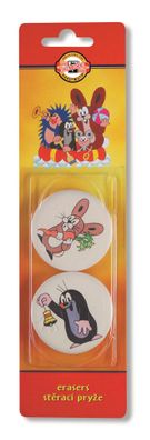 KOH Radiergummi Maulwurf rund D = 52 mm 2er Blister