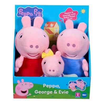 Peppa Pig Plüschfiguren 3er Pack