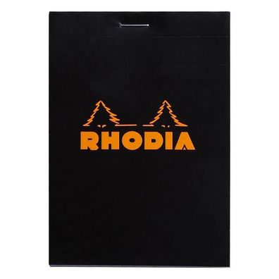Rhodia Notizblock Rhodia 85x120 geh kar 80Bl sw