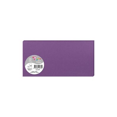 Clairefontaine Karte DL Pollen 210g violett