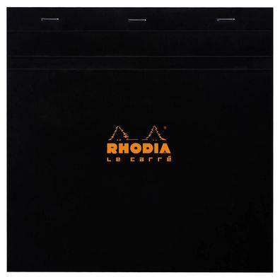 Rhodia Le Carre 210x210 80Bl kar sw