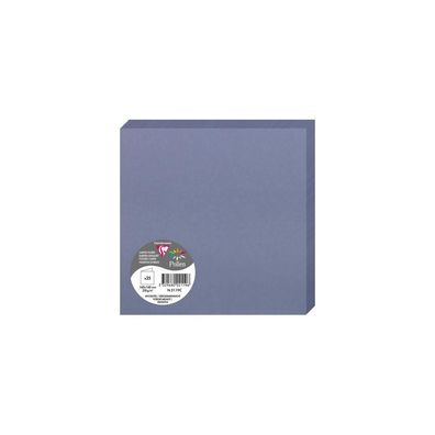 Clairefontaine Doppelkarte 160x160 vergissmeinn