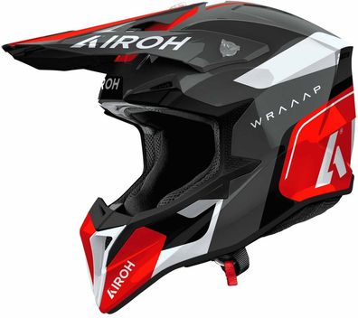 Airoh Motorrad Crosshelm Wraaap Conquer Ai40041