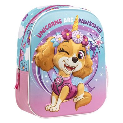Paw Patrol 3D Kindergarten Rucksack Kinder Rucksack, Vorschule, leicht