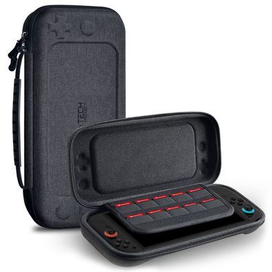 Tech-Protect Hardpouch-Hülle für Nintendo Switch 2 – Grau