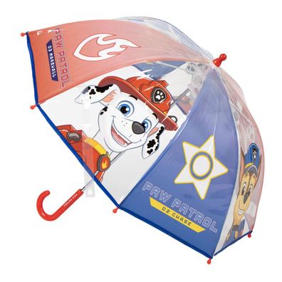 Paw Patrol Kinder Ø 71 cm Regenschirm manueller Bubble-Schirm & Wetterschutz