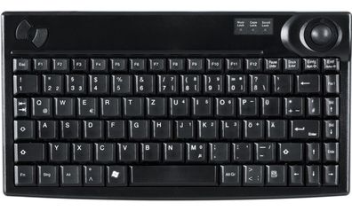 Cherry Active Key AK-440-TU - Tastatur - mit Trackball