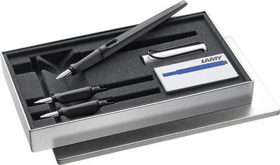 LAMY joy Füller-Set schwarz/aluminium