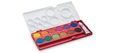 LAMY aquaplus Deckfarbenkasten karminrot