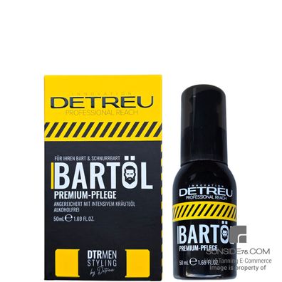 Detreu/Beard Oil "Premium Pflege" 50ml/Bartöl/Bartstyling/Bartpflege