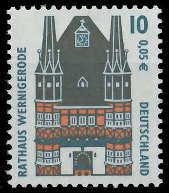 BRD BUND DS Sehenswürdigkeiten Nr 2139 postfrisch SDA39A2