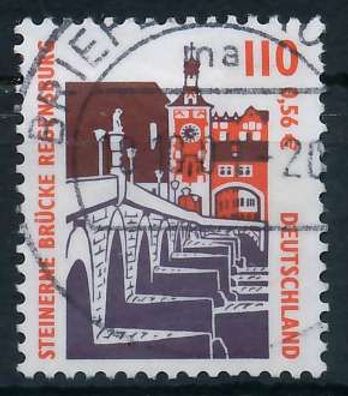 BRD BUND DS Sehenswürdigkeiten Nr 2140A zentrisch gestempelt XA7750A