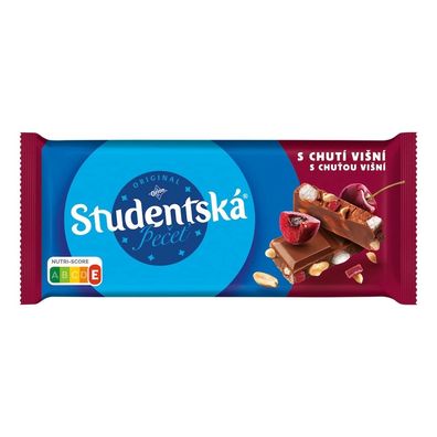 Orion Studentska Pecet Milchschokolade Kirsche 170 g
