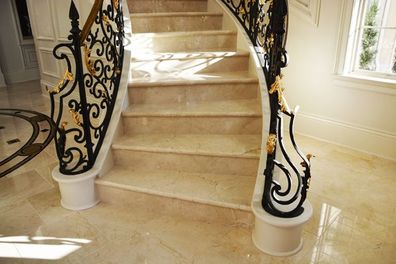 Marmorboden 17m² Set Boden Naturstein Luxus Fliesen Stein Marmor Wohnzimmer Bad