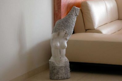 Designer Figur Skulptur Figuren Skulpturen Statue Statuen Abstrakt design 73cm