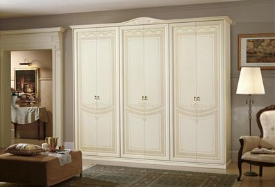 Kleiderschrank Schlafzimmer Möbel aus Naturholz Kleiderschränke Design Weiß Neu