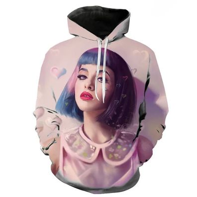 Melanie Martinez 3D Druck Sweatshirts Harajuku Hoodies Pullover Jacket