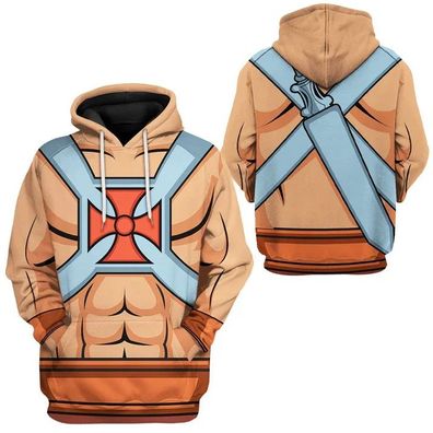 Anime She Ra He Man Cosplay 3D Druck Anime Harajuku Hoodies Pullover Jacket