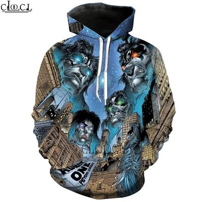 ster KISS Rock B Kapuzen 3D Druck Harajuku Kapuzen Hoodies Pullover Jacket