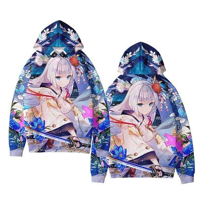 Azur Lane Rollenspiel 3D Druck Anime Sweatshirt Hoodies Pullover Jacket