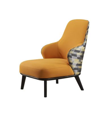 Armchair Modern Real Wood Stainless Steel Luxury Furniture Relax Armchairs New