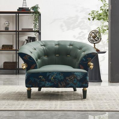 Armchair Modern Design Real Wood Luxury Furniture Club Relax Armchairs Exclusive