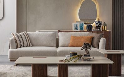 Modernes Sofa 3 Sitzer Relax Sofa Luxus 3er Sofa Wohnzimmer Neu 3 Sitzer